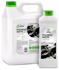  Polyrol Matte Полироль-очиститель пластика  матовый блеск GRASS